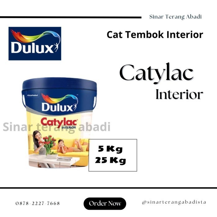 Cat Dinding Dulux Catylac Interior Base C 25 Kg - Lime Yellow 45444