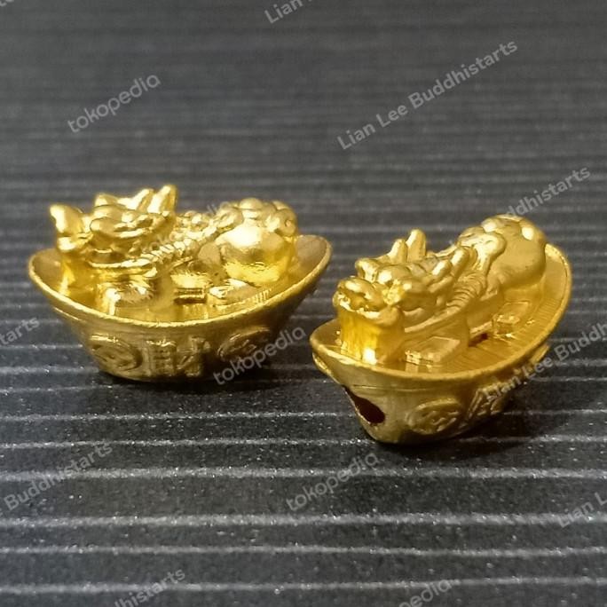 

------] bandulan mote manik pixiu mas yenpao huangpo uk 2 cm