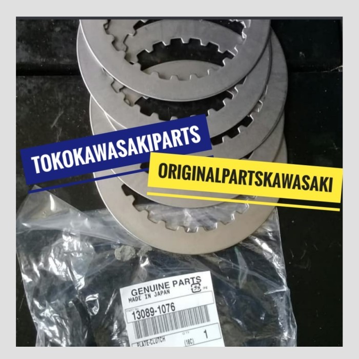 Plat Kopling Plat Besi Kopling Klx 150 W175 W 175 Tr Ori 5 Pcs