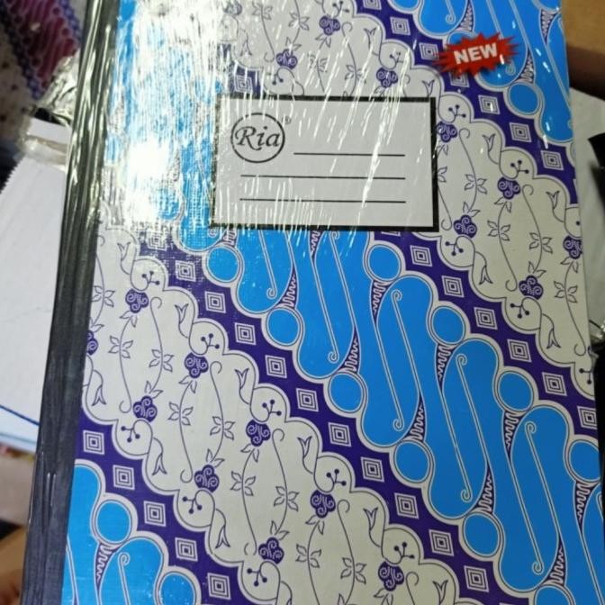 

Buku Tulis Folio Ria 500 Lembar / Buku Akutansi / Buku Folio Original Dan Terpercaya