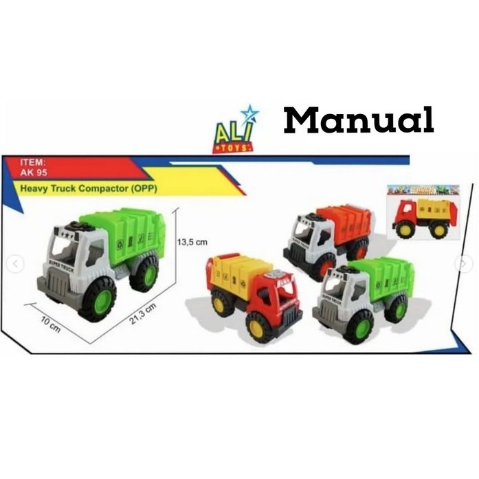 MAINAN ANAK MOBIL TRUK SAMPAH TUTUP - AK95