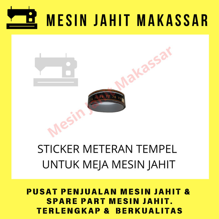

paling diminati] Original Termurah Sticker Meteran Tempel Untuk Meja Mesin Jahit Ukuran 80 Cm