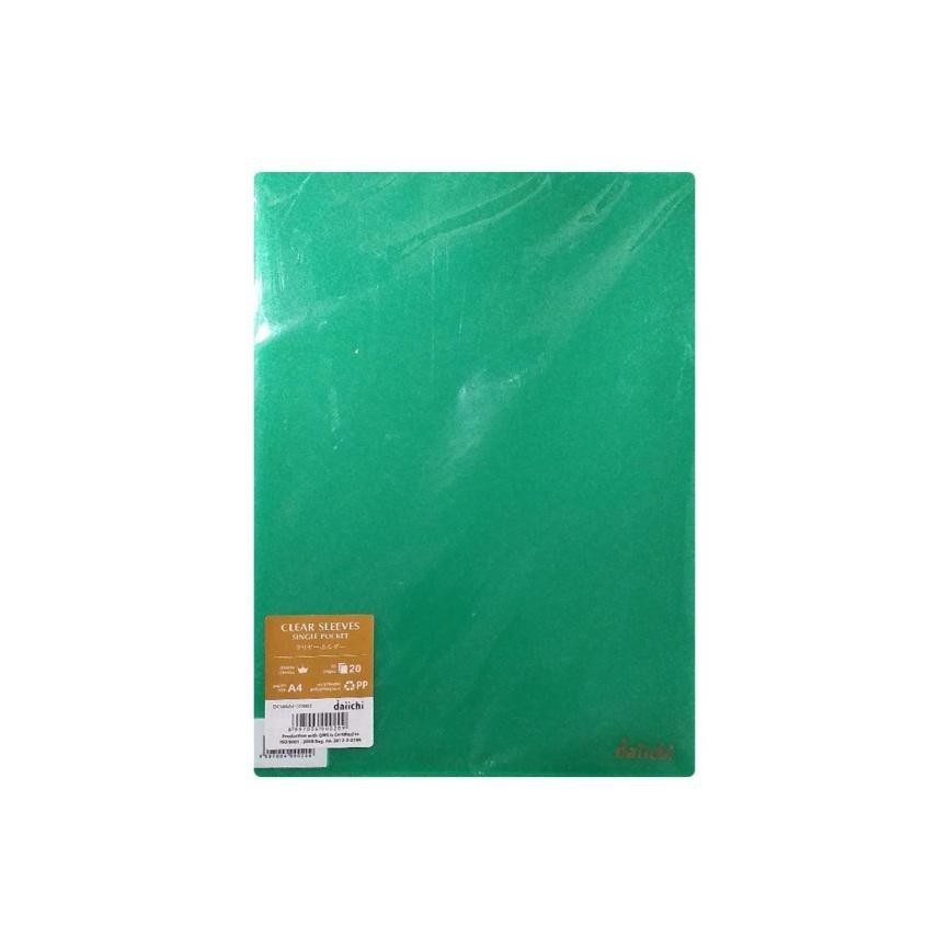 

Daiichi Dcs Clear Sleeves A4 1 Classic Green Dcs05A4103001
