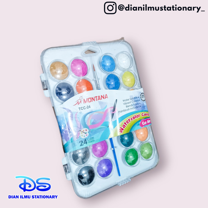 

`````````] cat air palet Montana 24 warna