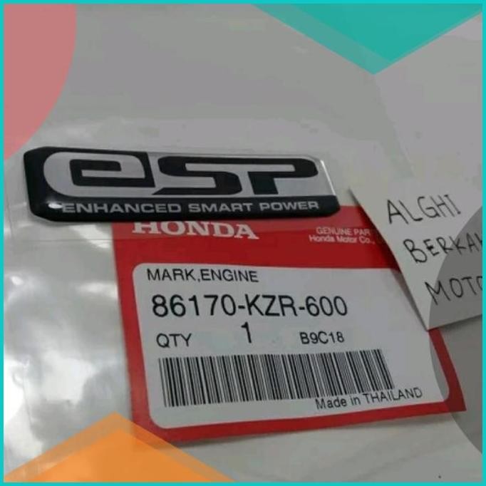 Emblem ESP Filter Udara Beat Vario PCX Original Honda 86170-KZR-600 11