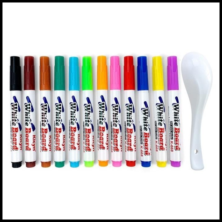 

Spidol Warna Ajaib Mengapung Di Air Magic Market Floating Pen Water