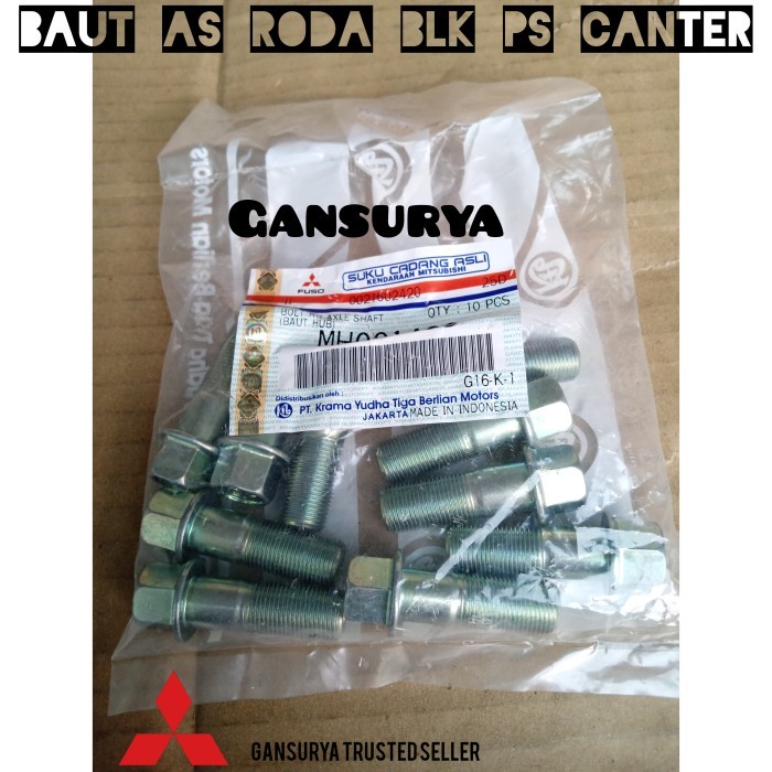 BAUT AS RODA BELAKANG CANTER