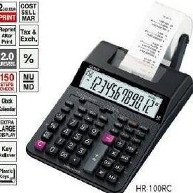

TERLARIS - CASIO HR-100 RC - Calculator Printing/Kalkulator Struk/ Print 100RC
