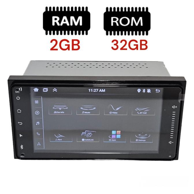 Head Unit Android 7 inch DHD untuk Sigra Calya Avanza Innova soket pnp