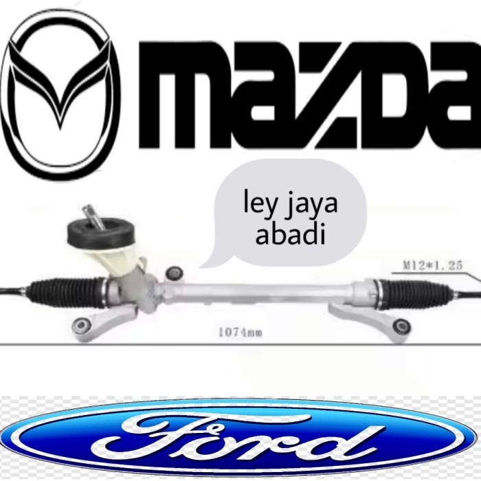 Rack Steering Steer Stir Mazda 2