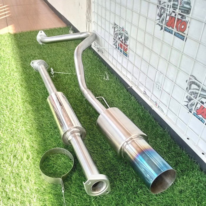 Knalpot Bolt On Kijang Super Grand 5K 7K / Exhaust Muffler Part Racing