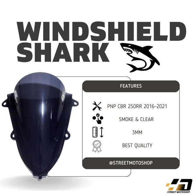 Windshield Windscreen Visor Honda CBR 250RR CBR 250 RR Shark