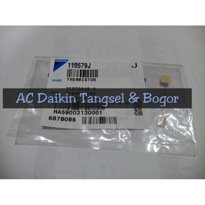 THERMISTOR UDARA AC DAIKIN FTM25JV14 FTM35JV14 FTM50JV14 ORIGINAL