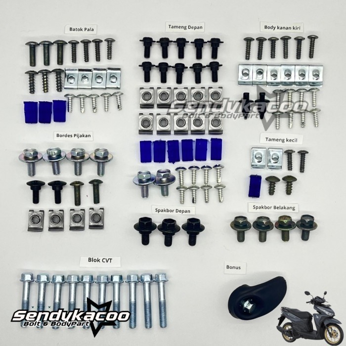 BAUT BODY VARIO 150 OLD / BAUT VARIO 150 ESP FULL SET