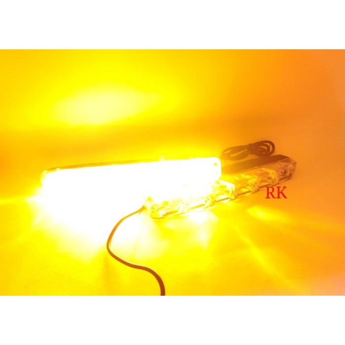 LED DRL WATERPROOF 2 IN 1 SIGN RUNNING DRL SEIN RUNNING