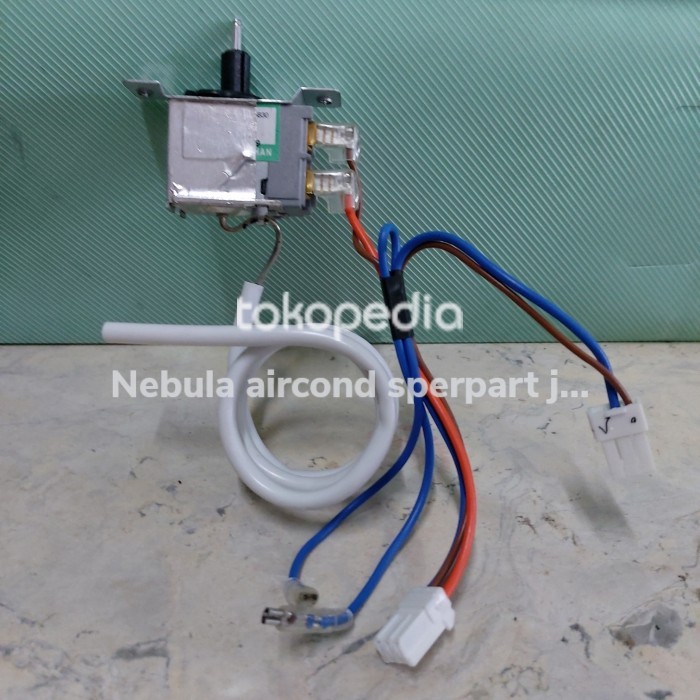 TERMOSTAT KULKAS SHARP ORIGINAL + KABEL SOKET 2 PINTU ORI
