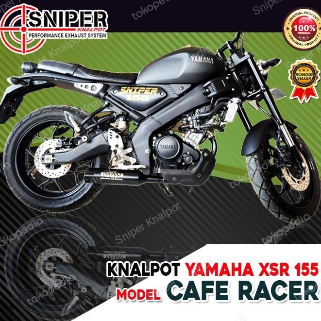 Knalpot Yamaha Xsr 155 Xsr155 Bass Blarr