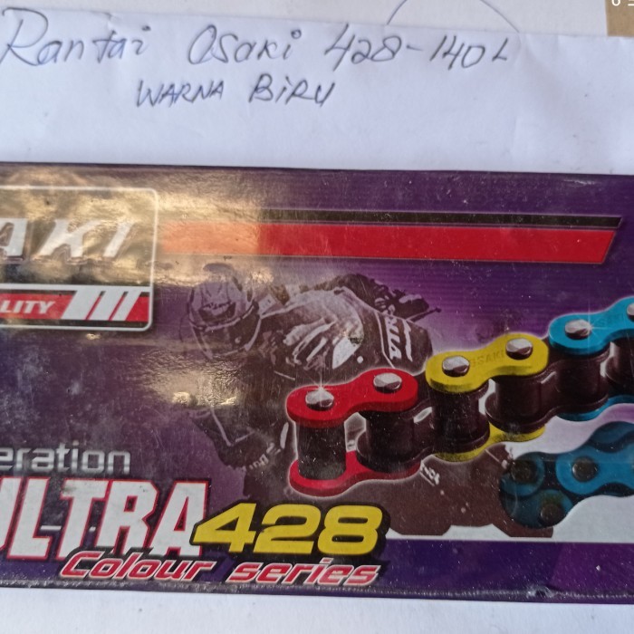 RANTAI OSAKI BIRU 428 -140L