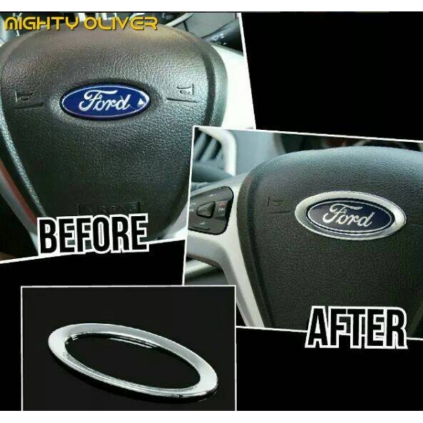 BINGKAI LOGO SETIR FORD ECOSPORT FORD FOCUS FORD ESCAPE FORD FIESTA