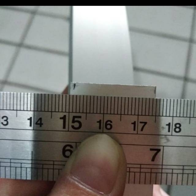 LIST PLAT STRIP ALUMUNIUM 1 25MM PANJANG 6M