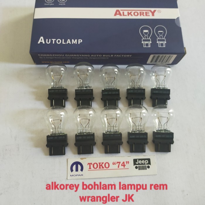 ALKOREY BOHLAM LAMPU REM SEN JEEP WRANGLER JK RUBICON