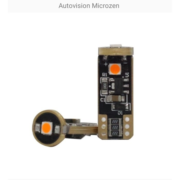 LED T10 AUTOVISION 10-14V CANBUS AMBER