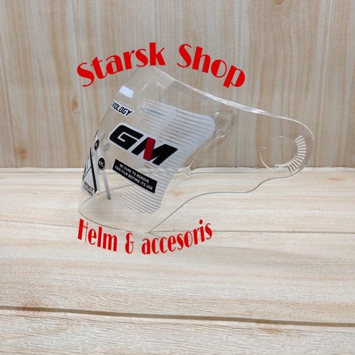 KACA HELM / VISOR HELM GM NEW IMPREZZA CLEAR ORIGINAL GM