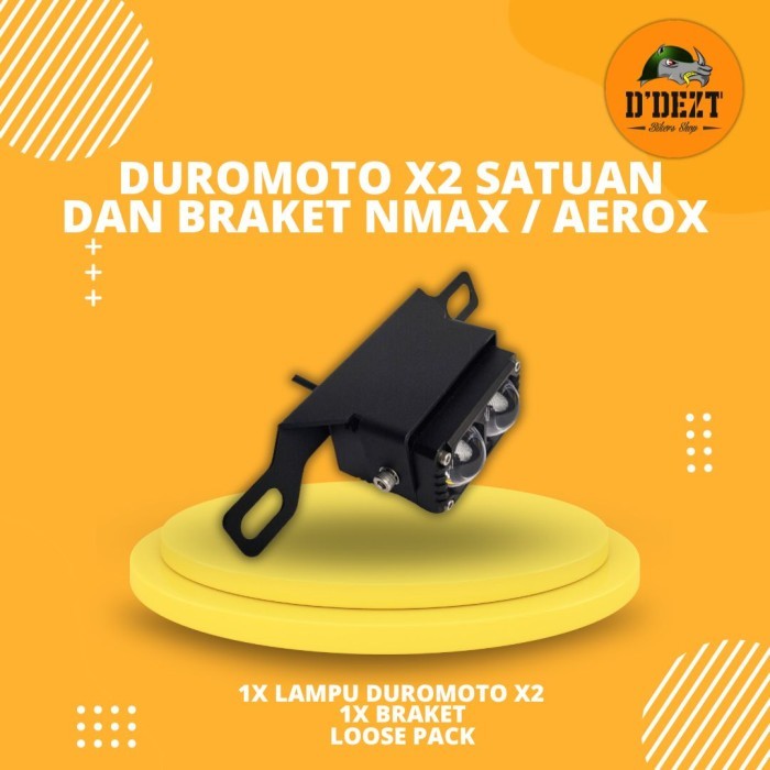 Duromoto X2 Satuan Paket Braket Breket Nmax Aerox Xmax