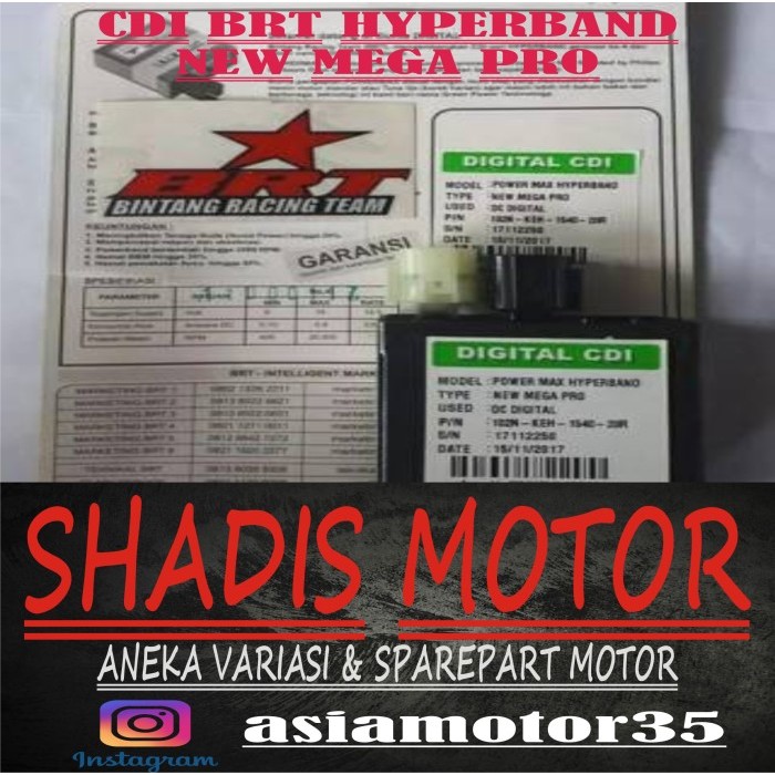 Cdi Brt Hyper Band Megapro New