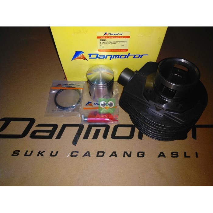 Cylinder Blok Seher Komplit Vespa Super Danmotor Original