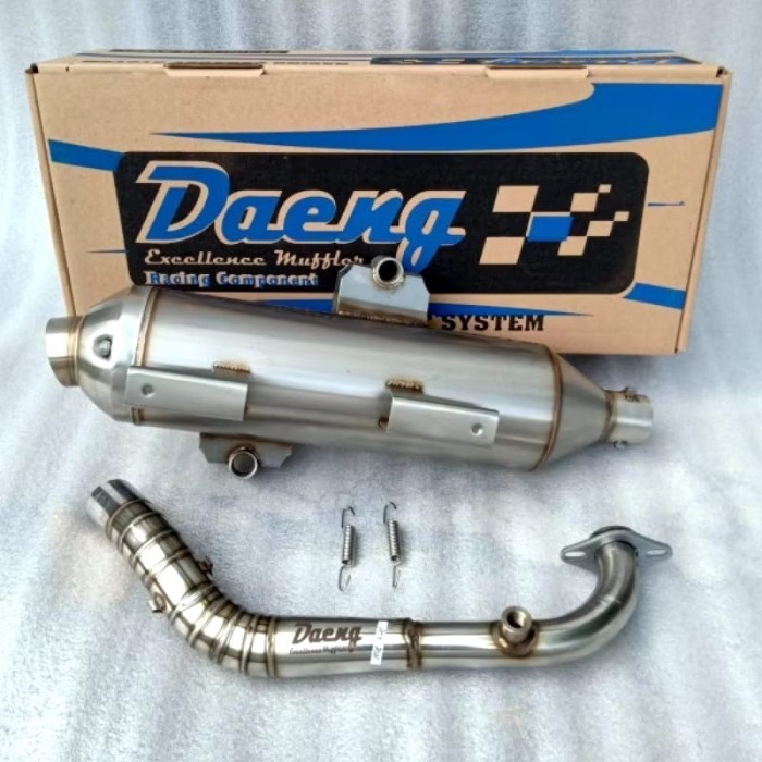 Knalpot Tsukigi Pcx 160 Vario 160 Daeng Dop Full Stainless