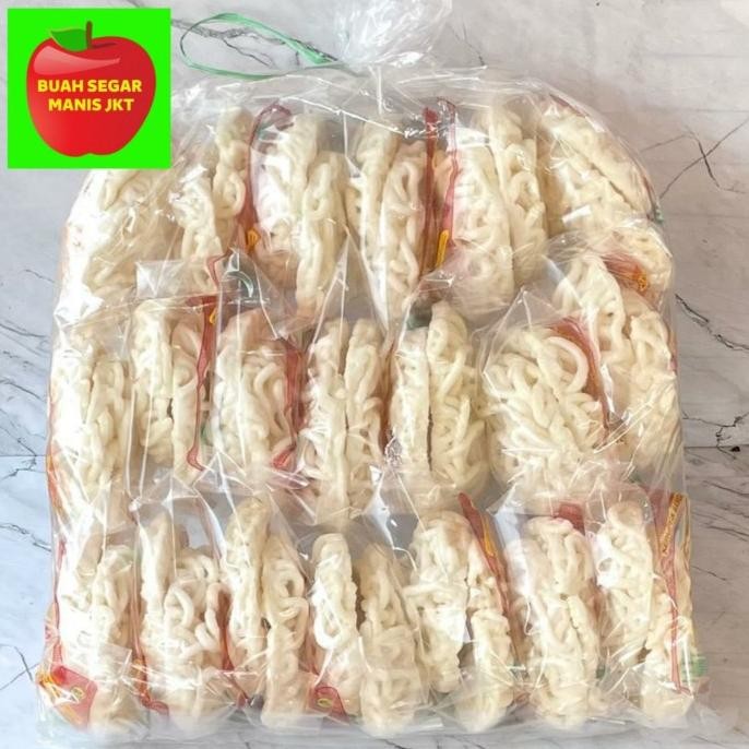 

Bisa Grab ! 1 BALL KERUPUK BANGKA RAJA KERUPUK ISI 2 PCS