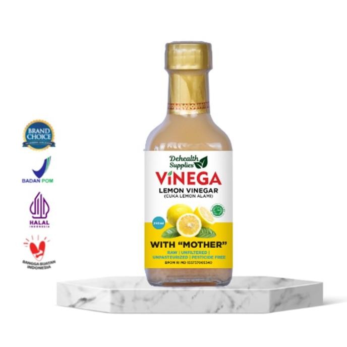 

Ready Finega Cuka Lemon 250ml (kaca) Lemon Vinegar Vinega