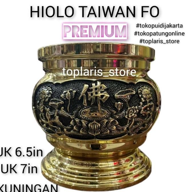 

Ready Hiolo Tempat Hio Fo Kuningan Taiwan 022