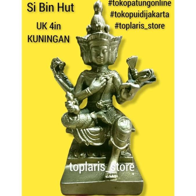 

Ready Patung Si Bin Hut Se Mian Fo 4in Kuningan 022