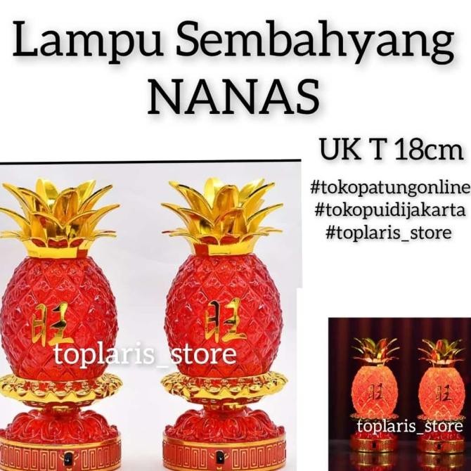 

Ready Lampu Nanas LED Sembahyang 022 New