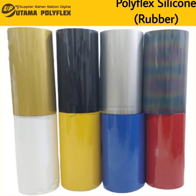 

TERLARIS - Polyflex Silicone / Poliflex Silikon / Bahan Sablon Rubber Timbul