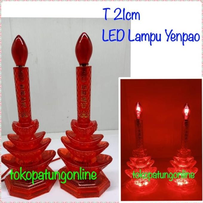 

Ready Lampu Led Sembahyang Yenpao Kecil