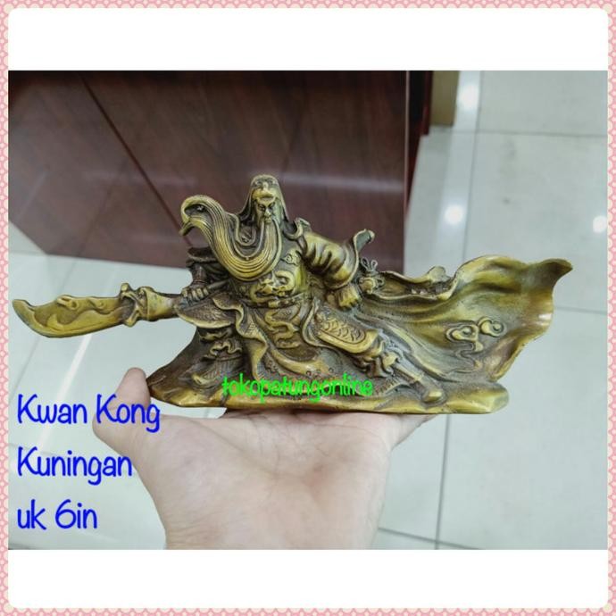 

Ready Patung Kwan Kong Kuningan New X005