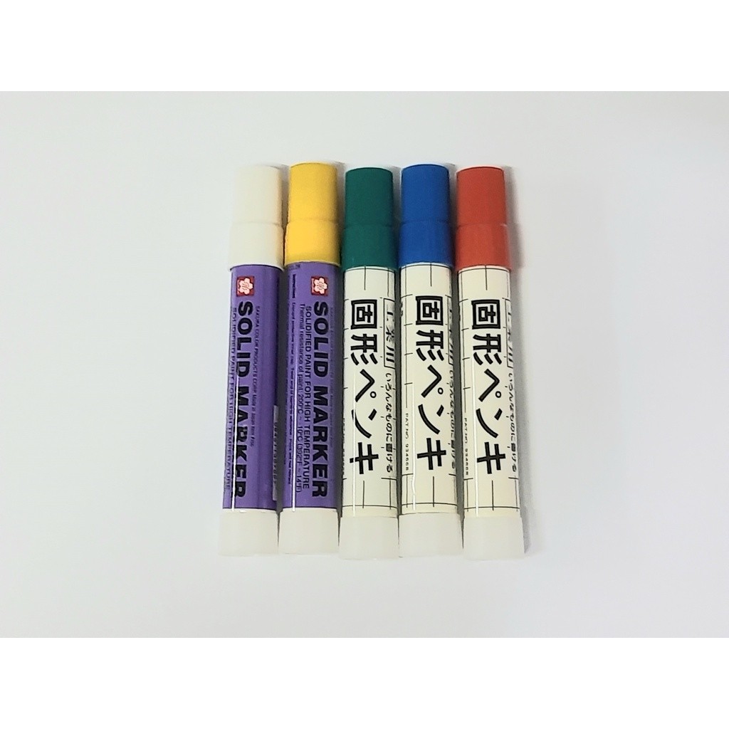 

Spidol Solid Marker ORI Sakura Japan Putih Kuning Merah Hijau Biru