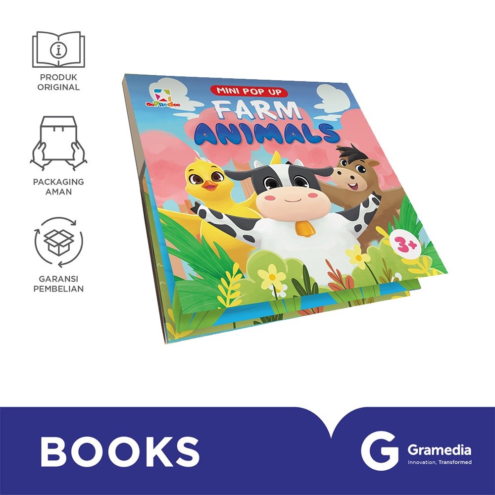 Opredo Mini Pop Up Farm Animals