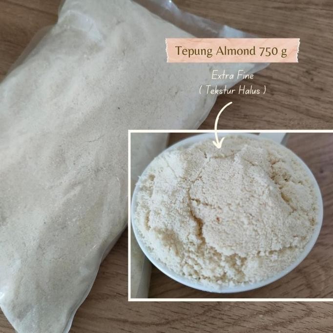 

Ready Blanched Almond Flour ( Tepung Kacang ) - 750 gr