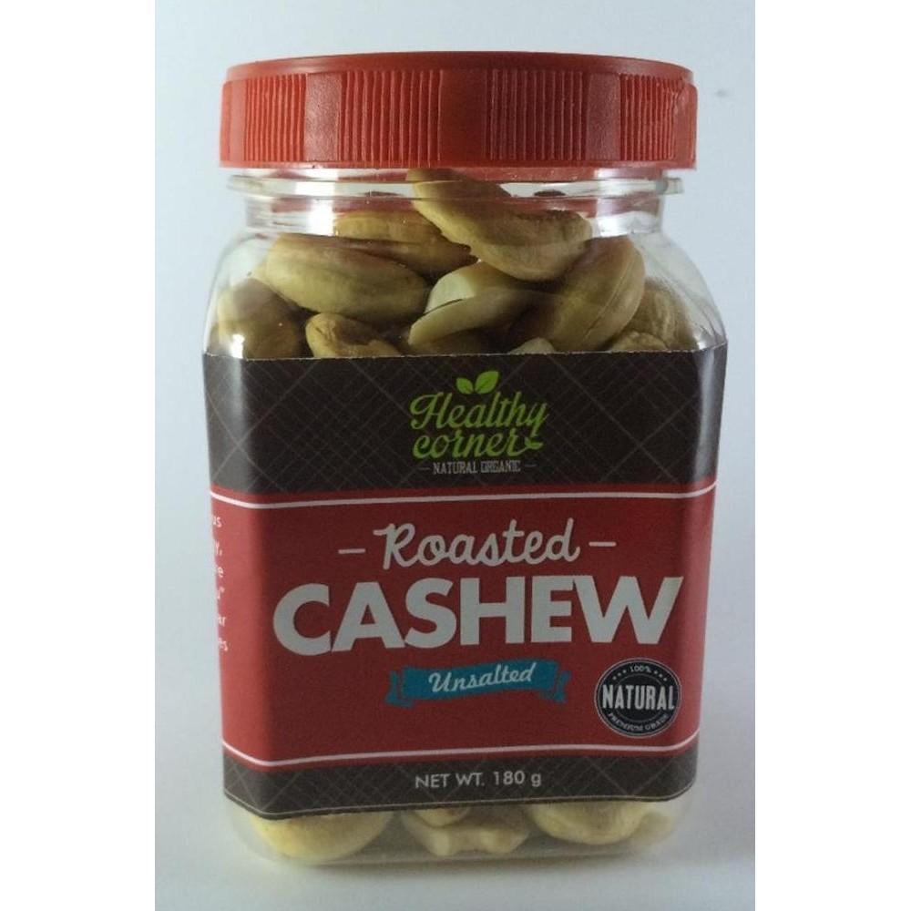 

Ready Roasted Premium Raw Cashew Nut ( Kacang Mete Panggang ) - 180 gr