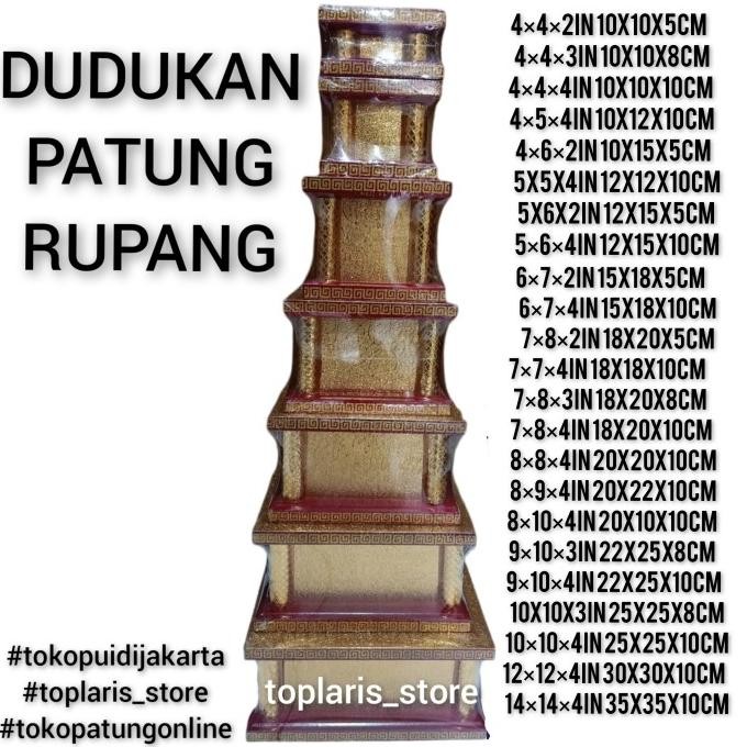 

Ready Dudukan Patung Rupang 022A