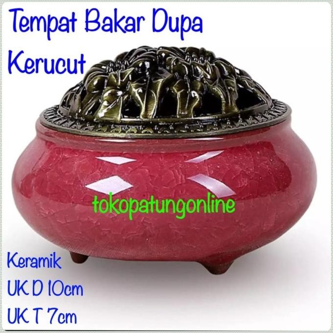

Ready Tempat Bakar Dupa Kerucut Marmer