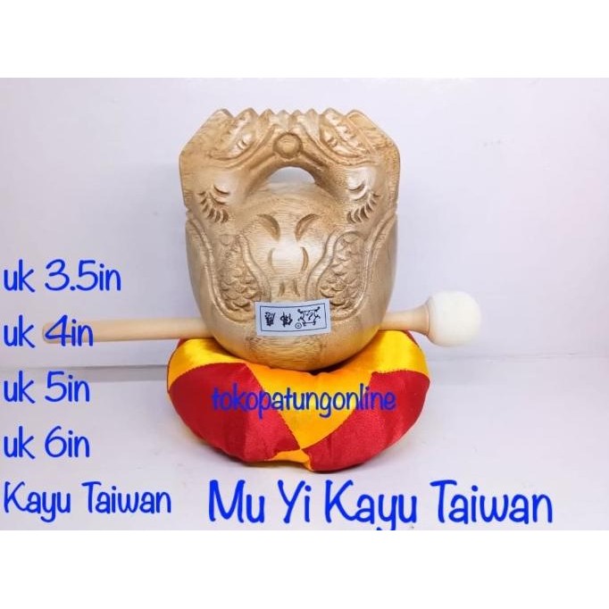 

Ready Muyi Mu Yi Taiwan Uk 6in ukir Kayu