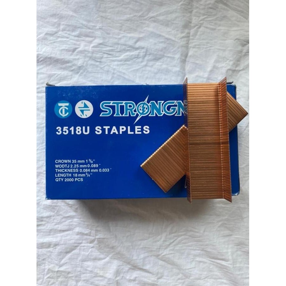 

STAPLES KARTON 3518U STRONGMAN - DUS/KARDUS/KARTON 18MM ORIGINAL DAN TERPERCAYA