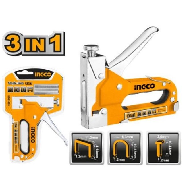 

STAPLES TEMBAK STAPLE GUN INGCO HSG1405 ORIGINAL DAN TERPERCAYA