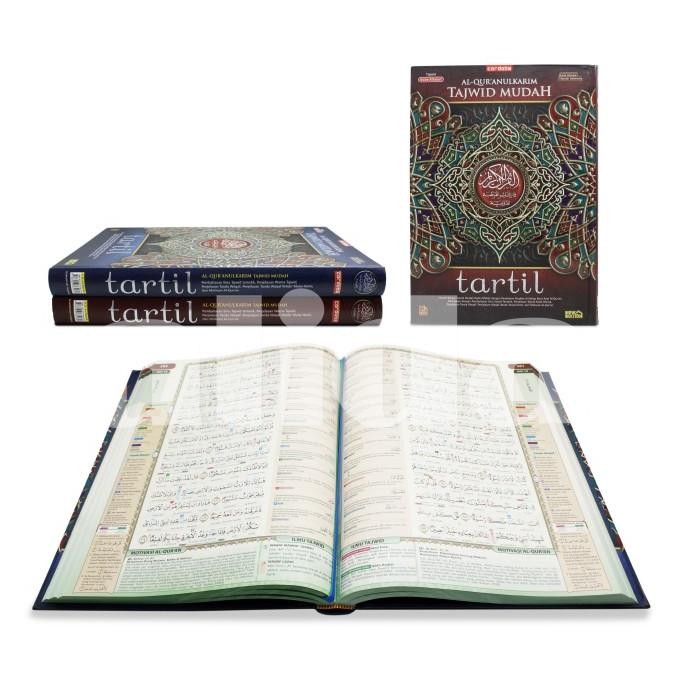 

siap kirim alquran arab latin tartil cordoba uk besar a4 al-quran tajwid mudah