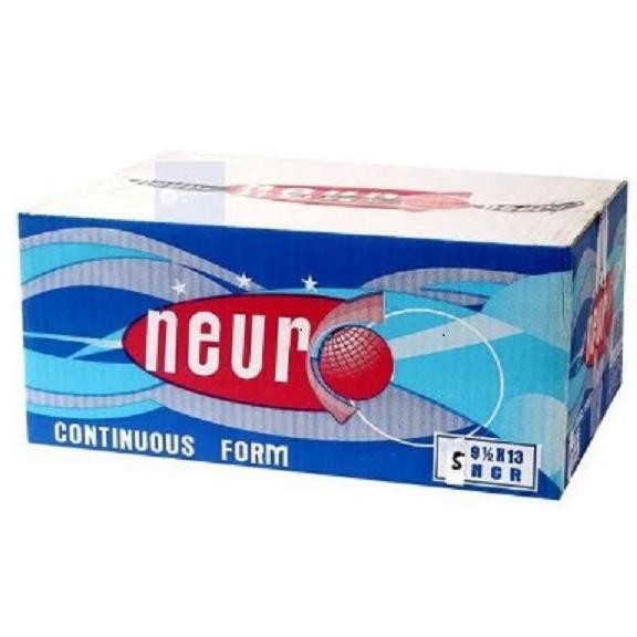 

Continous Form 9 1/2 x 13" 5 Ply Neuro NCR (UKURAN FOLIO/F4)